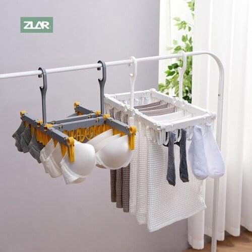 Multi-port Rack Support Hangers Clothes Drying Rack Multifunction Plastic Storage Hangers Clothes Organizer Space Saving Hanger