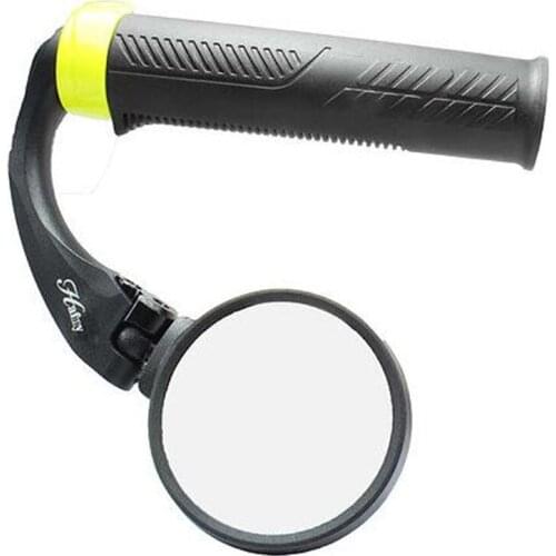 Backeye Bike Mirror Bicycle Mountain Bike Handlebar Mirror Flexible Safety Rearview Adjustable Mirrors Unbreakable MTB Mirror