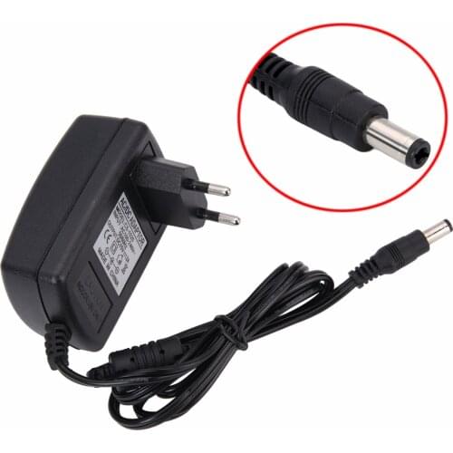 DC15V 2A EU Adapter AC 220v 230v to DC 15v Converter Power Supply Charger 5.5mm x 2.5-2.1mm for Mobile TV Switches Mayitr