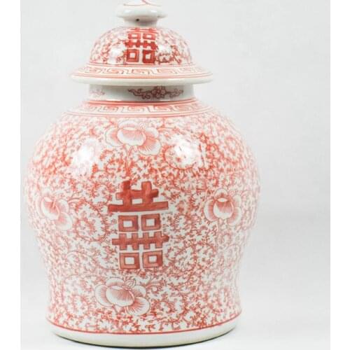 Antique Porcelain jar vase Collection Of Jingdezhen decorative Porcelain Ginger jar
