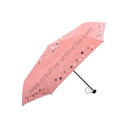 Free shipping,6k fiberglass bag umbrellas,three fold umbrellas,hand open,windproof,UV protecting,supermini,pocket umbrellas