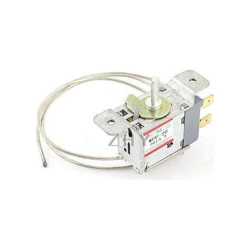 Household Refrigerator Fridge Freezer Thermostat 2Pins AC 250V 5(4)A Replacement