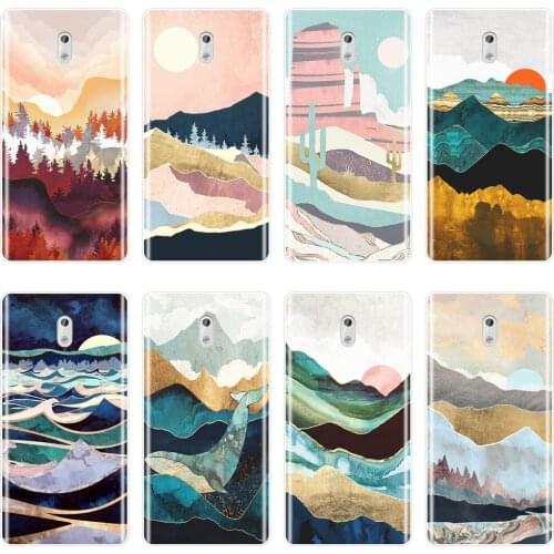 Mountain Phone Case For Nokia 7 Plus X71 X6 Nokia2 Nokia3 Nokia5 Nokia6 Soft Silicone Back Cover For Nokia 9 8 6 5 3 2 1 Plus