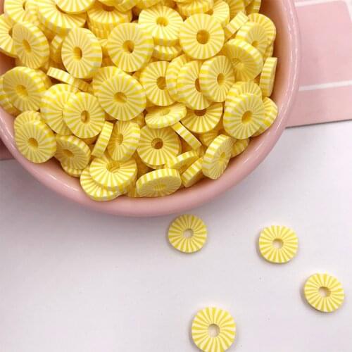 100g Hot Polymer Clay Fruit Slice Fake Sprinkles for Crafts Crystal Mud Filling Accessories DIY Nail Art Particles Decoration
