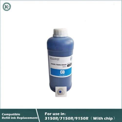 KREYOLY Compatible Refill ink Replacement for 3150R/7150R/9150R K C M Y color with chip