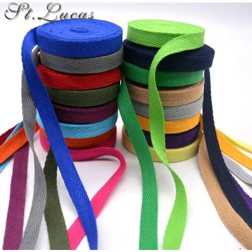 DIY New colourful 10mm chevron 100% cotton ribbon webbing herring bonebinding tape lace trimming for packing accessories