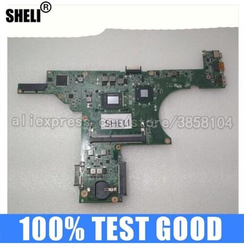 SHELI for Dell 14z N411z Motherboard with I3-2350M DA0R05MB8D2 CN-0CHRG4 0CHRG4 CHRG4 DDR3 Inspiron Intel Integrated