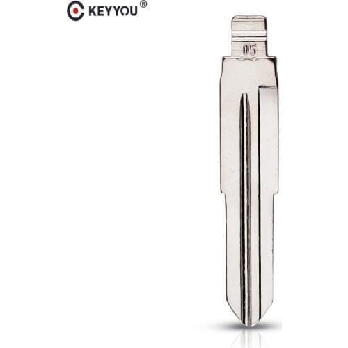 KEYYOU 5/10/50X Type #05 Metal Blank Uncut Flip KD Remote Car Key Blade For Great Wall For Chevrolet Spark For Suzuki Wagon R