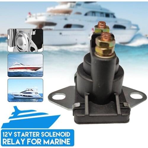 Marine Starter Tilt/Trim Relay Solenoid for Mercruiser & Mercury 89-96158T 89-846070 12V