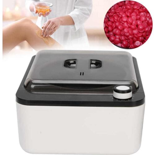 8pcs Waxing Kit Melting Wax Machine Solid Wax Beans Set for Men Women Body Hair Removal Device Set Epilator for Armpit Bikini