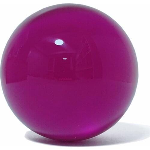 Dsjuggling 6.5cm Purple Acrylic Contact Juggling Ball (65mm) Crystal Magic Fengshui, Shooting Props, Decoration, Landscaping