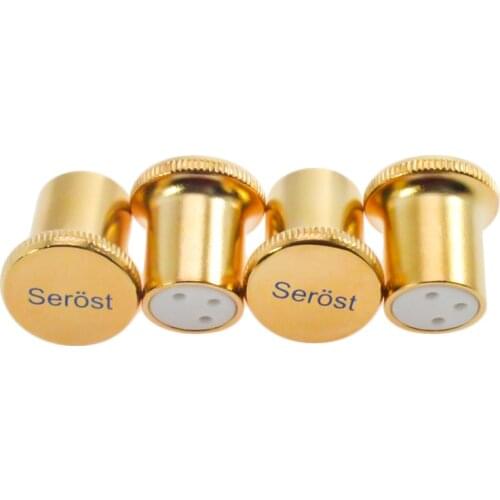 Serost HiFi XLR female male jack Balanced plug PROTECT CAP dust proof cover audio interface sand for CD DVD Amplifier DAC