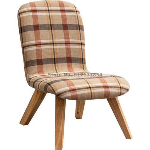 Fabric Small Stools, Household Low Stools, Shoe-changing Stools, Fashion Ideas, Solid Wood Backrest Chairs, Nursing Lounge Chair