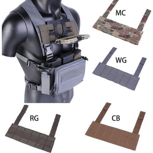 Outdoor D3CRM MK4MOLLE Chest Panel Mobile Phone Case Platform For PEW TACTICAL Tactical Chest Hanging
