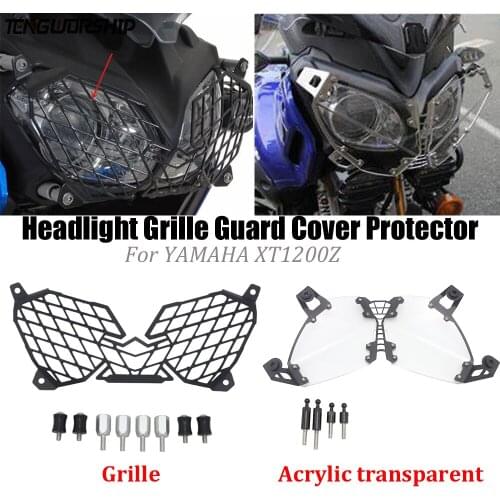 Headlight Grille Guard Cover Protector For YAMAHA XT1200Z Super Tenere XTZ1200 2010-2019