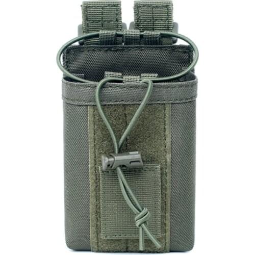 1000D Nylon Tactical Pouch Outdoor Sports Pendant Military Molle Radio Walkie Talkie Holder Bag Magazine Mag Pouch Pocket YN01