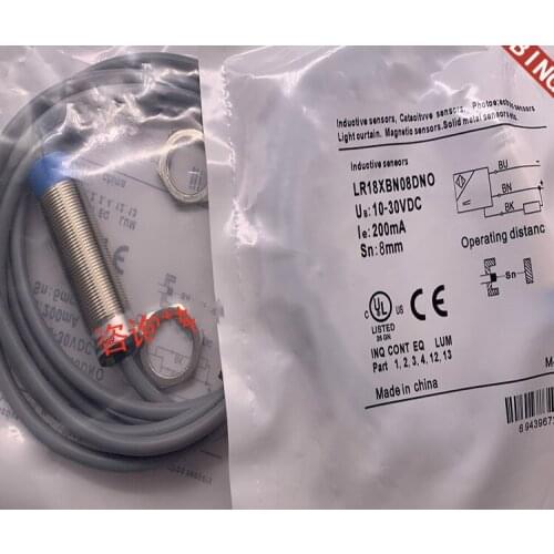 3pcs High quality proximity switch LR18XBN08DNO LR18XBN08DLR LR18XBN08DNO-E2 LR18XBN08DNC-E2