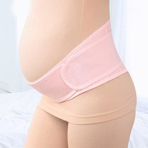 Pregnant Women Belts Maternity Belly Belt Waist Care Abdomen Support Belly Band Back Brace Pregnancy Protector Breathable