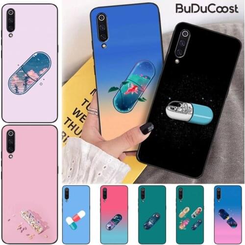 Medical Drug Pill Capsule Soft Phone Case Cover For Xiaomi Mi 9 9T CC9 CC9E 8 SE Pro A2 Lite 6X 5 A3 A1 Max Mix 2 3