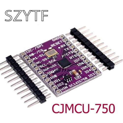CJMCU-750 SC16IS750 Single UART with I2C-busSPI interface