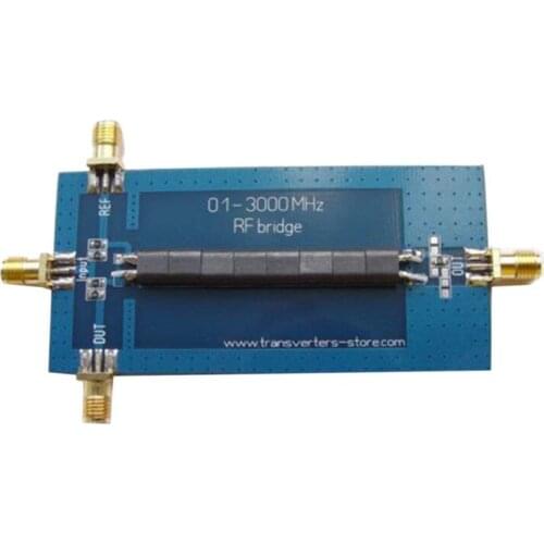 Hot RF SWR Reflection Bridge 0.1-3000 MHZ Standing Wave Bridge Standing Wave Ratio Bridge VHF UHF VSWR Return Loss