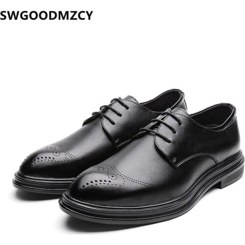 Men Corporate Shoes Coiffeur Brogue Shoes Men Formal Luxury Designer Elegant Shoes For Men Italian Brand Wedding Dress Ayakkabi