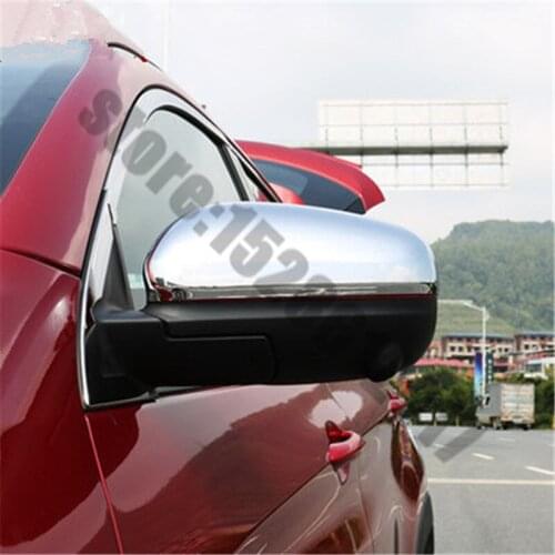 For Chery Tiggo7 Tiggo 7 2016-2021 ABS Chrome Car Side Door Rearview Mirrors Cover Trim Car styling
