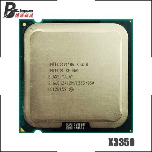 Intel Xeon X3350 2.6 GHz Quad-Core CPU Processor 12M 95W 1333 LGA 775