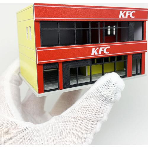 N Scale Model Building 1/150 1/160 Sand Table Construction DIY Assembling Building Abs for Model Railway Railroad Diorama