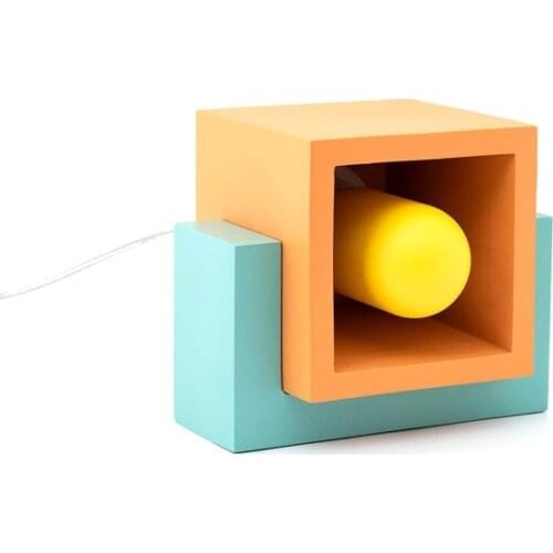 Modern New Womo Design Marshmallow-Color Concrete Table lamp Desk lamp