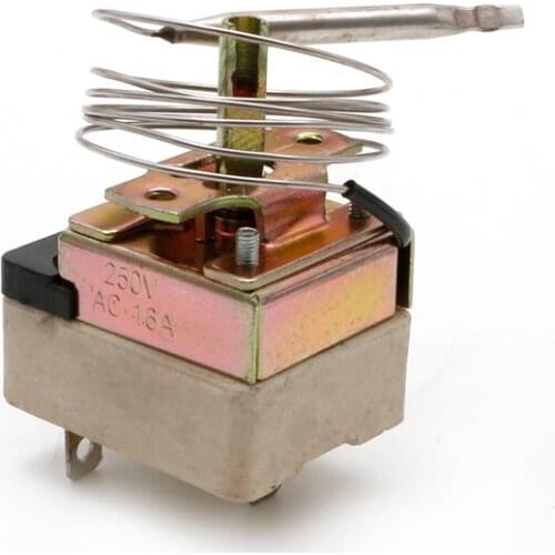 AC 250V 16A 50-300℃ Thermostat Temperature Controller NC NO For Electric Oven