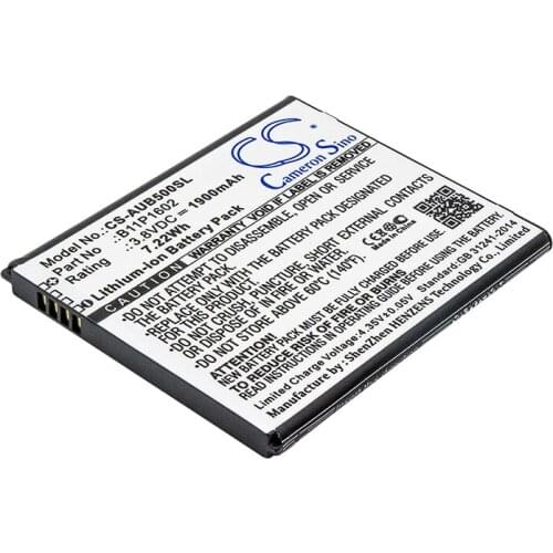 Cameron Sino 1900mah battery for ASUS X00A X00ADA ZB500KL ZenFone Go 5.0 0B200-02170000 B11P1602 batteries