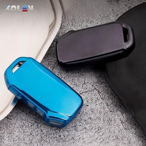 Full Cover Soft TPU Remote Car Key Case KeyChain For KIA Sportage R GT Stinger GT Sorento Cerato Forte2018 2019 Key Shell Holder