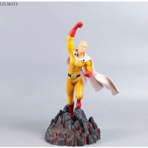30cm NEW Hot Anime ONE PUNCH MAN Saitama GK Statue PVC Action Figure Collection Model Toys New Genos Decoration Gift Brinquedos