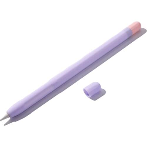 Cute Silicone Pencil Case For Apple Pencil 2 Case For iPad Tablet Touch Pen Stylus Cartoon Protective Sleeve Cover