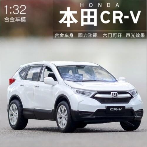 1: 32 Honda CRV family car model simulation return force car SUV childrens toys birthday new year Christmas gift