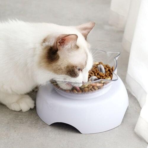 Non-slip Single Cat Bowl Dog Bowl With Raised Stand Pet Supplies Cat Water Bowl For Cat Food Bowls For Dog Feeder