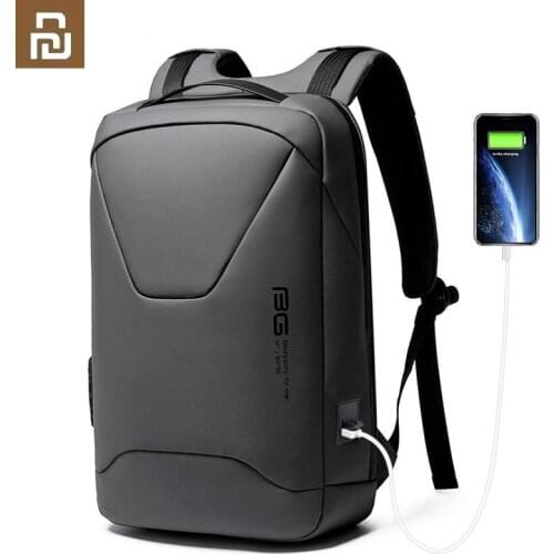 Xiaomi Youpin Luxury Business Backpack Sports Travel Backpack Leisure Anti-theft Computer Bag Male Shoulder Bags USB Chest Bag