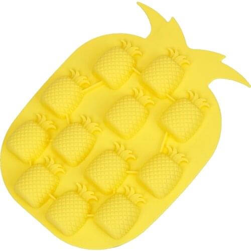 DIY Ice Mold Tray Ice Cream Maker Kitchen Accessories tools for Bar Party Drink Ice Cube Mold Pineapple Shape