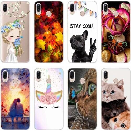 Silicone Case For Asus Zenfone Max M1 ZB555KL Case Soft Slim Fundas For Asus ZB555KL ZB 555KL X00PD Phone Cases 5.5'' Back Cover