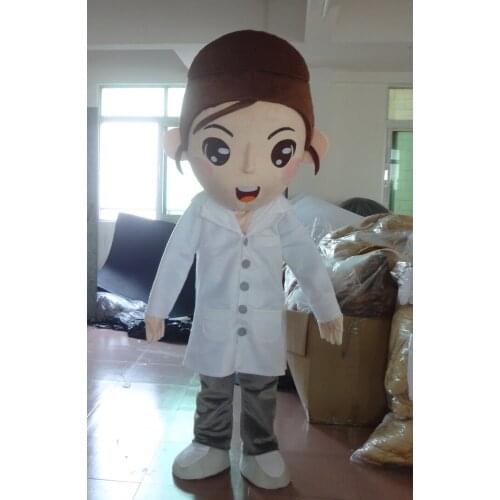 High quality Cartoon white girl fashion Mascot Costume anime cosplay themed fancy dress costume Holiday special clothing