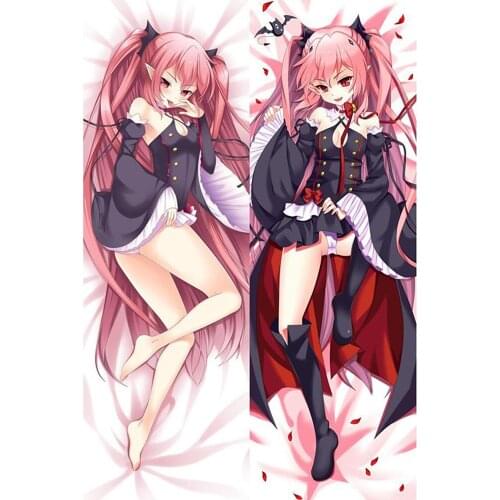 Japanese Sexy Girl Anime Seraph of the end Krul Lovely Throw Otaku Dakimakura Gifts Bedding Hugging Body Pillow Case 150x50 CM