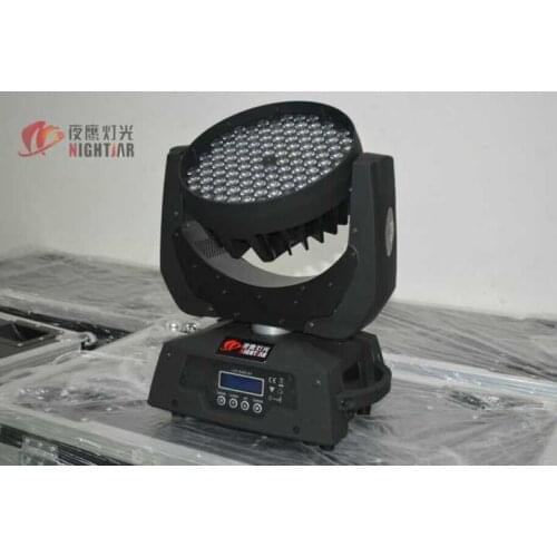 High Brightness DJ Party Light 108pcs*3w LED RGBW mixing color DMX512 Moving Head Light LED wash Stage Lighting