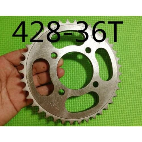 Engine Sprocket 428# 36T Teeth For 428Chain With Retainer Plate Locker Motorcycle Dirt/ motorcycle sprocket