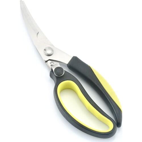 1PC Multifunction Sharp Stainless Steel Kitchen Scissors Bone Cutter Scissor Heavy Duty Scissors For Poultry Kitchen Accessories