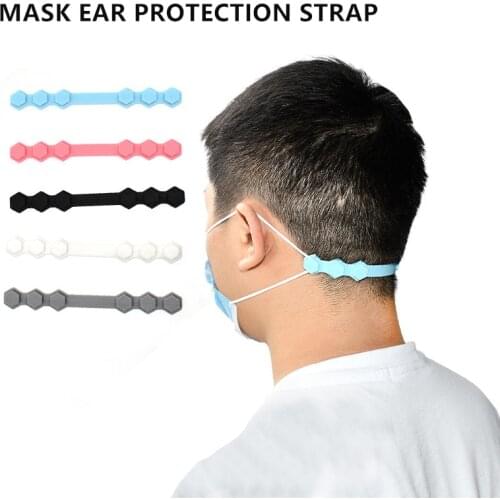1PCS Silicone Mask Earmuffle Artifact Mask Rope Extension Buckle Ear Protection Strap Pain Prevention Mask Hook Strap Holder