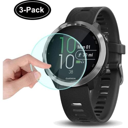 3pcs/lot 9H 2.5D Tempered Glass Screen Protector for Garmin Forerunner 745 645 Protective Film Anti-Scratch Bubble-Free Guard
