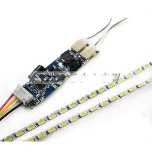 20 sets x Dimable LED Backlight Lamps Update Kit Adjustable LED Board +2 Strips for Monitor Desktop