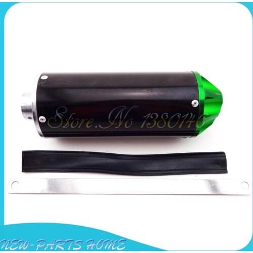 28mm Aluminum Exhaust Muffler For 50cc 90 110cc 125cc SSR Thumpstar SDG YCF Pit Bike