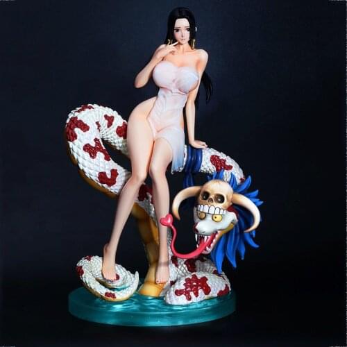 31CM Anime Figure Pre-sale GK1/6 Bath Towel Series HBS Robin Hancock Nami Resin Figure Action Figure Toy